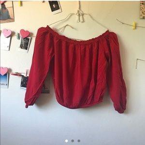 Brandy Melville Off the Shoulder Top